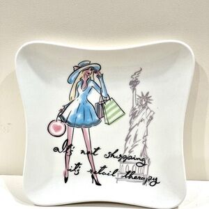 “Retail Therapy” Jewelry Dish
